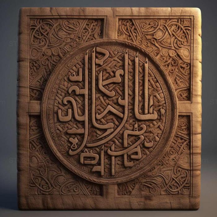 Patterns and decorations (Aramaic 2, PATTERN_314) 3D models for cnc